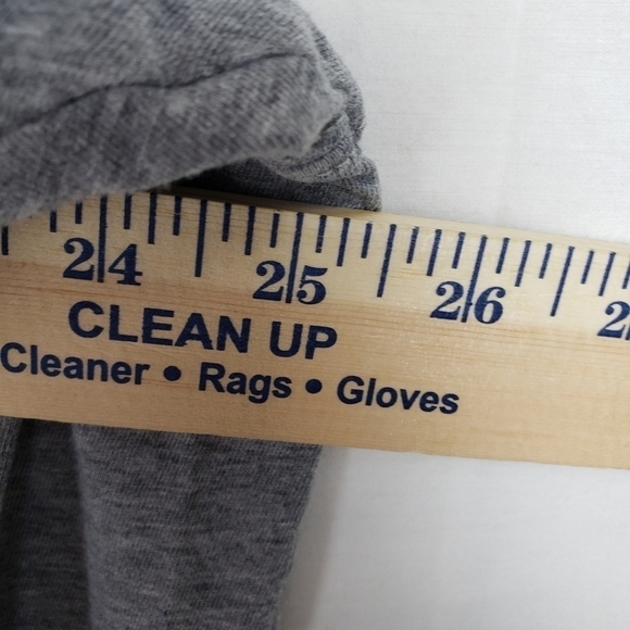 Life is Good Gray "Spread Good Vibes" T-shirt with Distressed Collar Sz 2XL - Picture 8 of 9